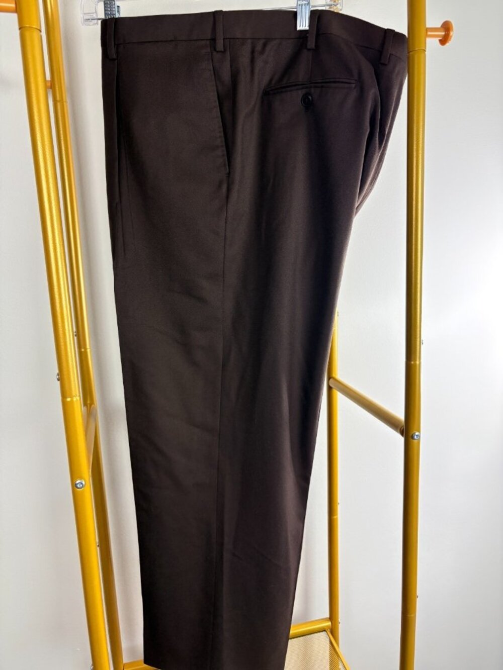 BRIONI Mens Brown Dress Pants 42 Waist